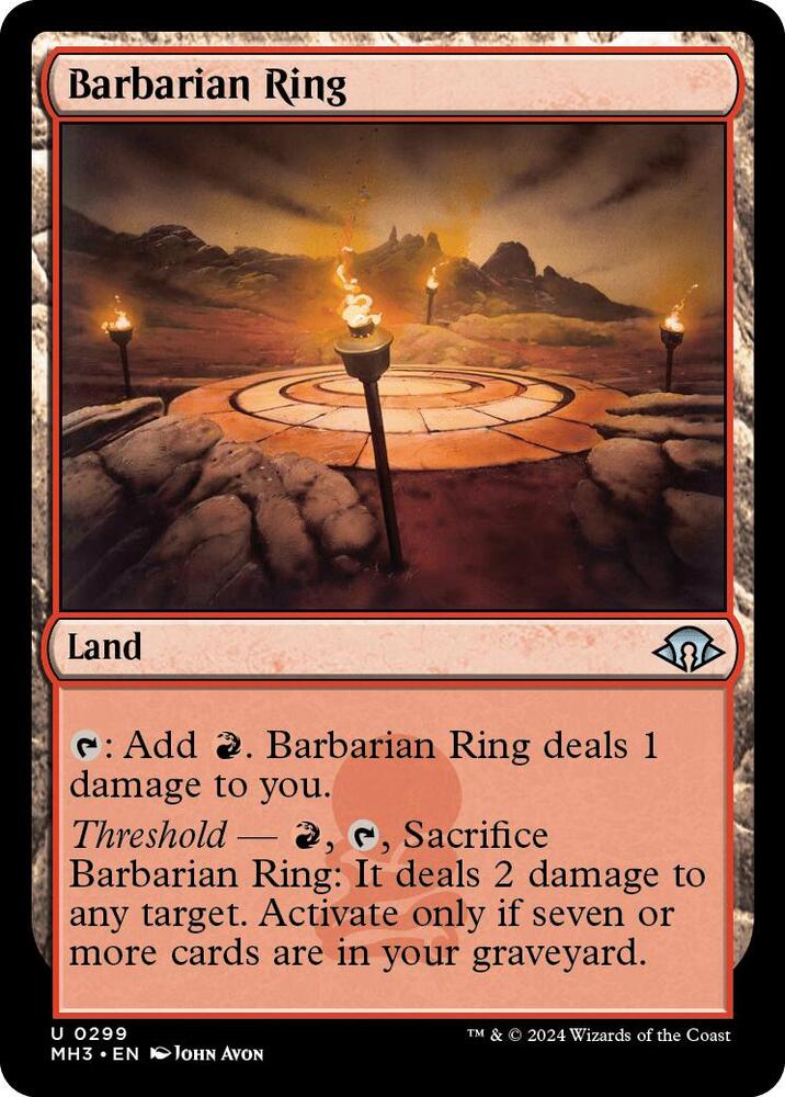 Barbarian Ring [Modern Horizons 3] 299