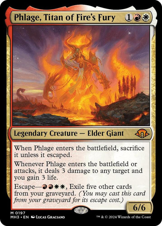 Phlage, Titan of Fire's Fury [Modern Horizons 3] 197