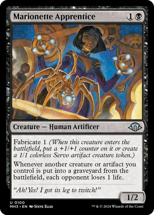 Marionette Apprentice [Modern Horizons 3] 100