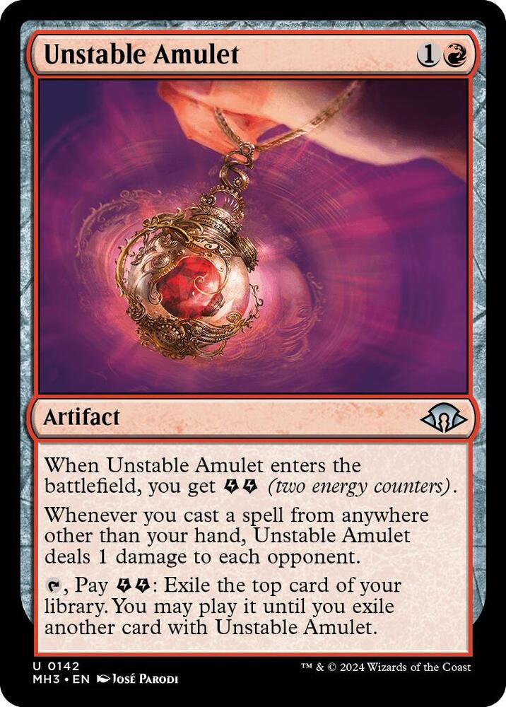 Unstable Amulet [Modern Horizons 3] 142