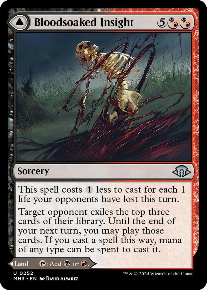 Bloodsoaked Insight [Modern Horizons 3] 252