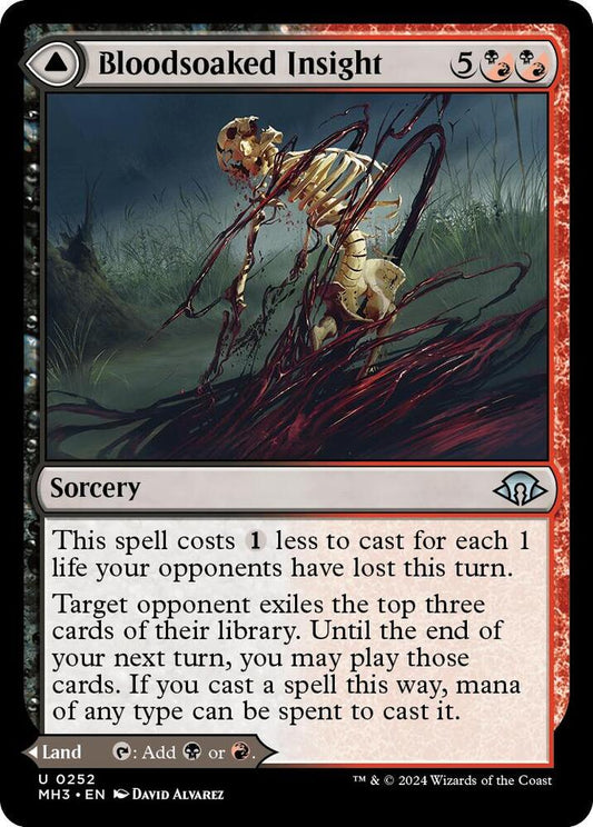 Bloodsoaked Insight [Modern Horizons 3] 252