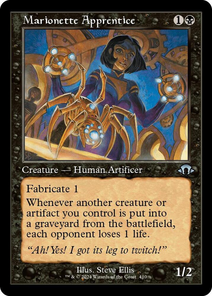 Marionette Apprentice (Retro Frame) [Modern Horizons 3] 410