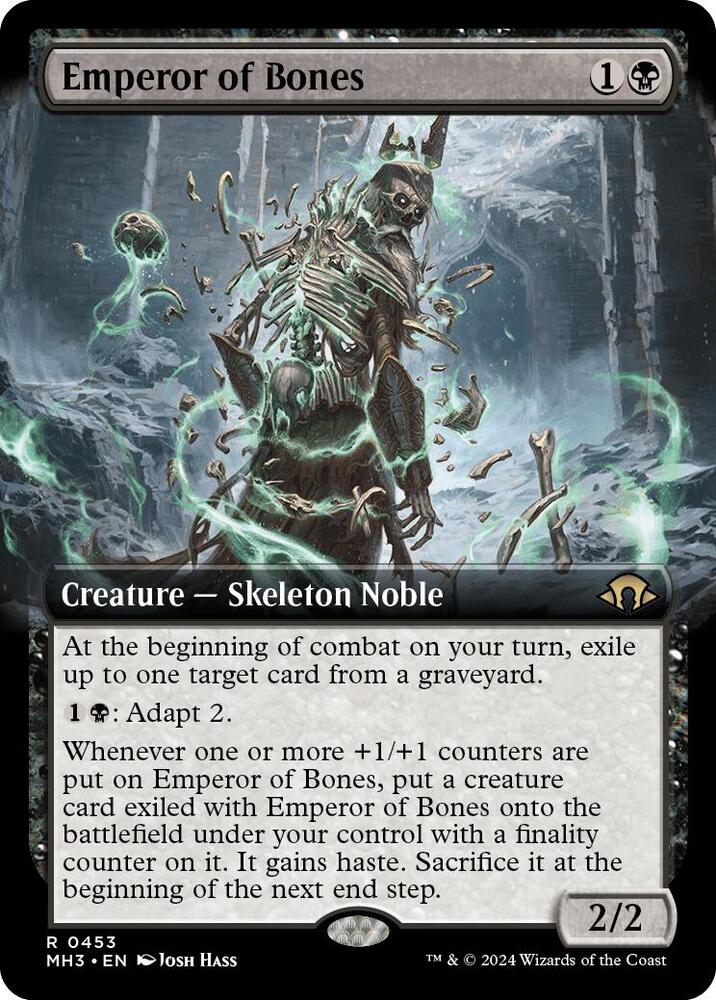 Emperor of Bones (Extended Art) [Modern Horizons 3] 453