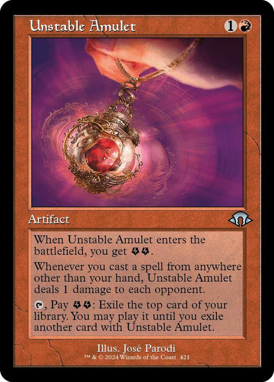 Unstable Amulet (Retro Frame) [Modern Horizons 3] 421