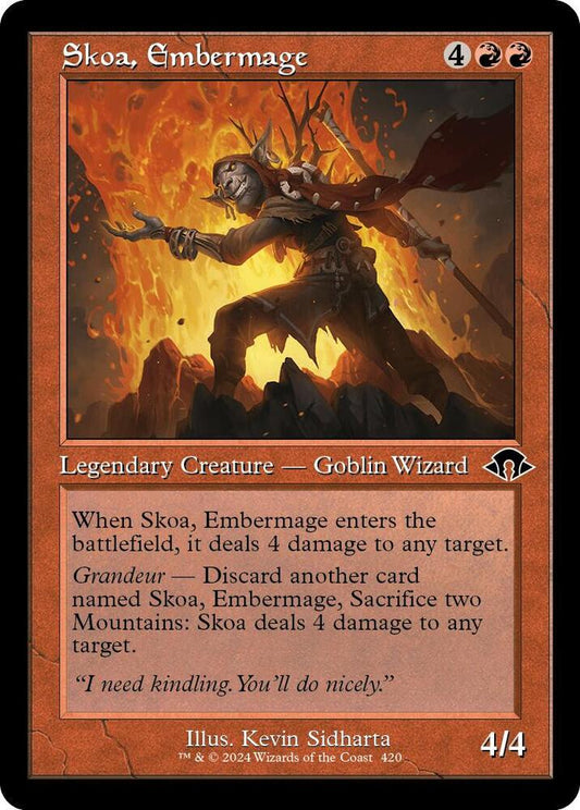 Skoa, Embermage (Retro Frame) [Modern Horizons 3] 420