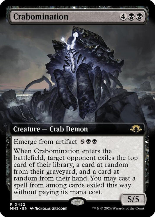 Crabomination (Extended Art) [Modern Horizons 3] 452