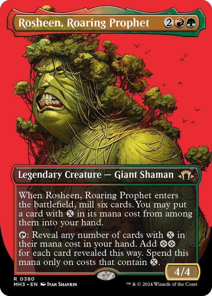 Rosheen, Roaring Prophet (Borderless) [Modern Horizons 3] 380