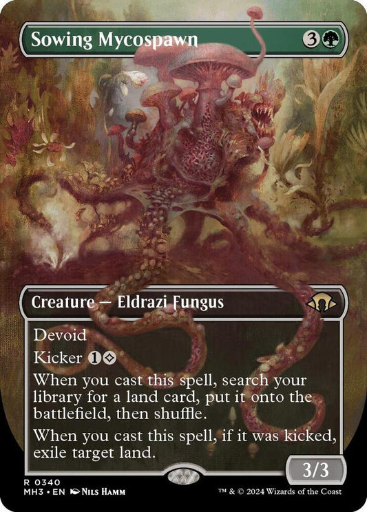 Sowing Mycospawn (Borderless) [Modern Horizons 3] 340