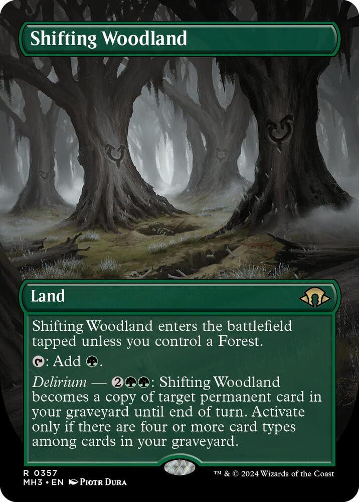 Shifting Woodland (Borderless) [Modern Horizons 3] 357