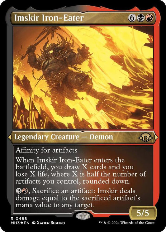 Imskir Iron-Eater (Foil Etched) [Modern Horizons 3] 488
