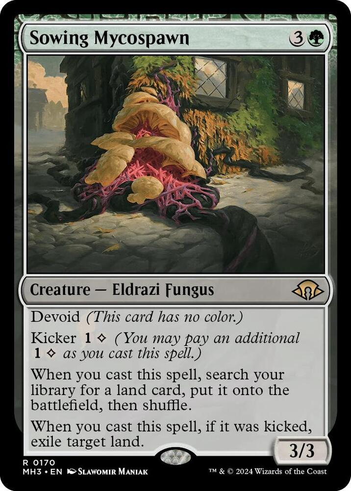 Sowing Mycospawn [Modern Horizons 3] 170