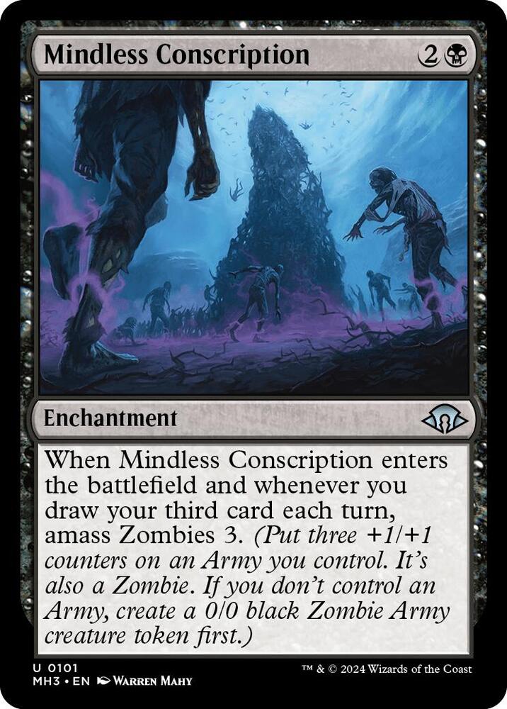 Mindless Conscription [Modern Horizons 3] 101