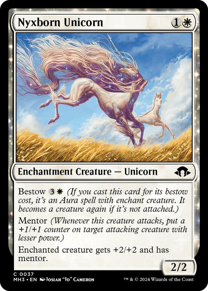 Nyxborn Unicorn [Modern Horizons 3] 37