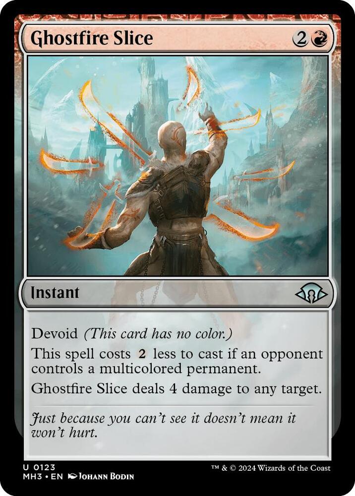 Ghostfire Slice [Modern Horizons 3] 123