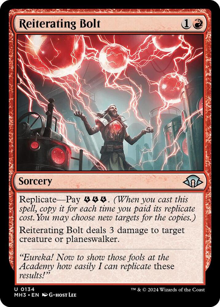 Reiterating Bolt [Modern Horizons 3] 134