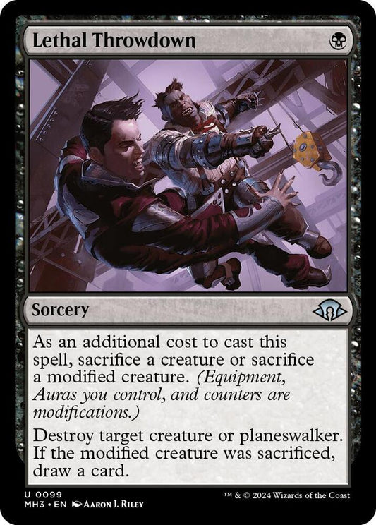 Lethal Throwdown [Modern Horizons 3] 99