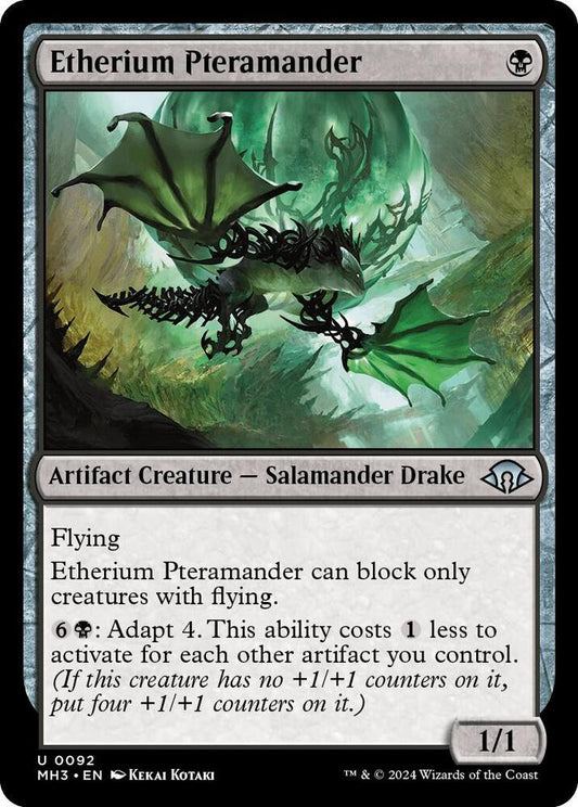 Etherium Pteramander [Modern Horizons 3] 92