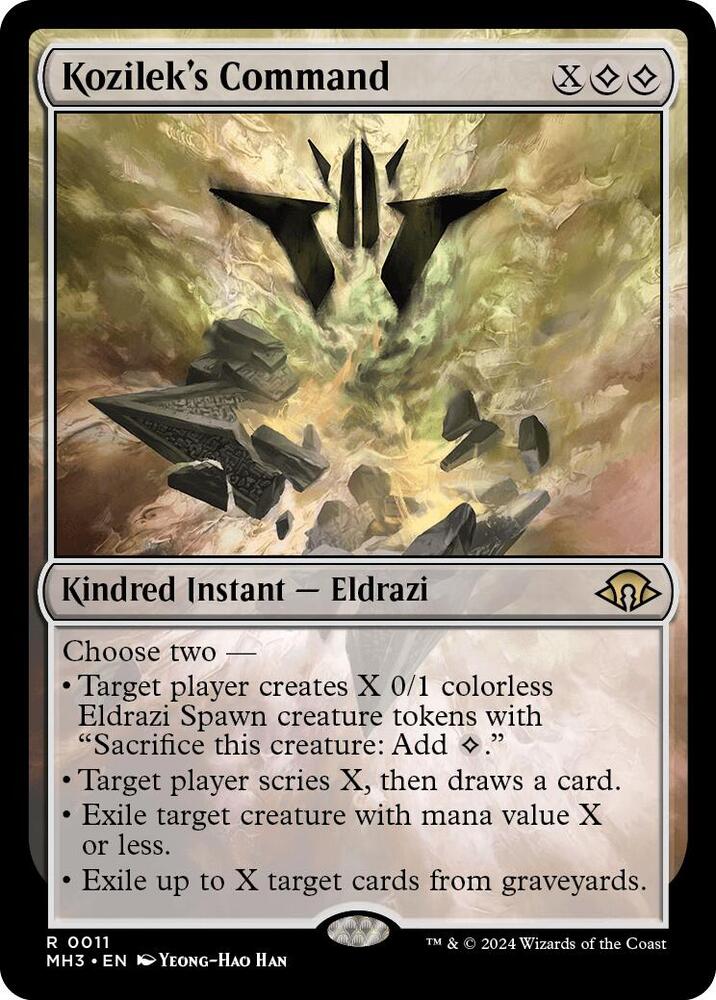 Kozilek's Command [Modern Horizons 3] 11