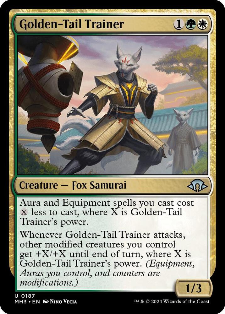 Golden-Tail Trainer [Modern Horizons 3] 187