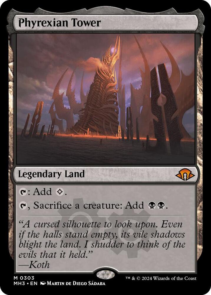 Phyrexian Tower [Modern Horizons 3] 303