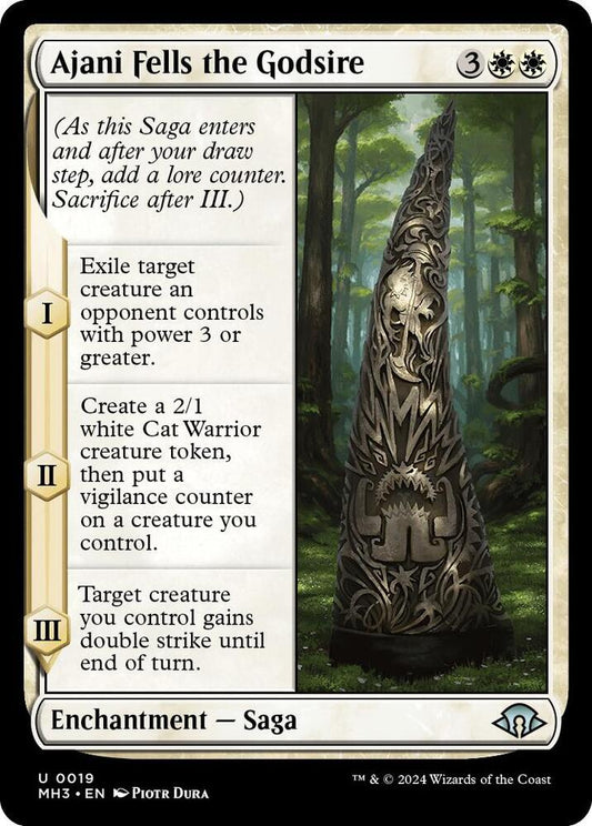 Ajani Fells the Godsire [Modern Horizons 3] 19