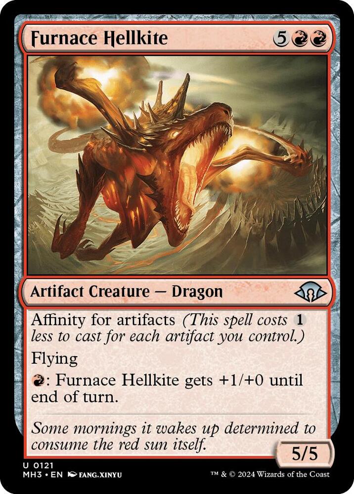 Furnace Hellkite [Modern Horizons 3] 121