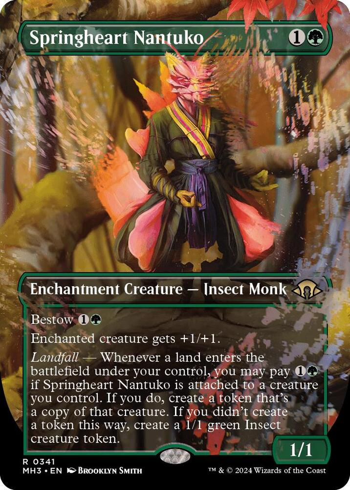 Springheart Nantuko (Borderless) [Modern Horizons 3] 341