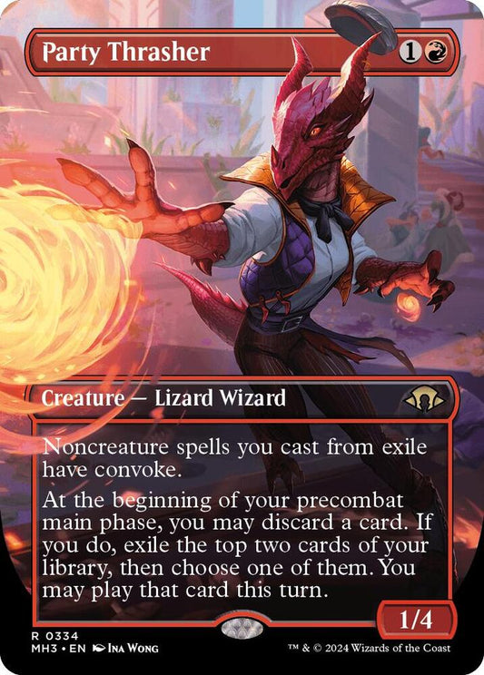 Party Thrasher (Borderless) [Modern Horizons 3] 334