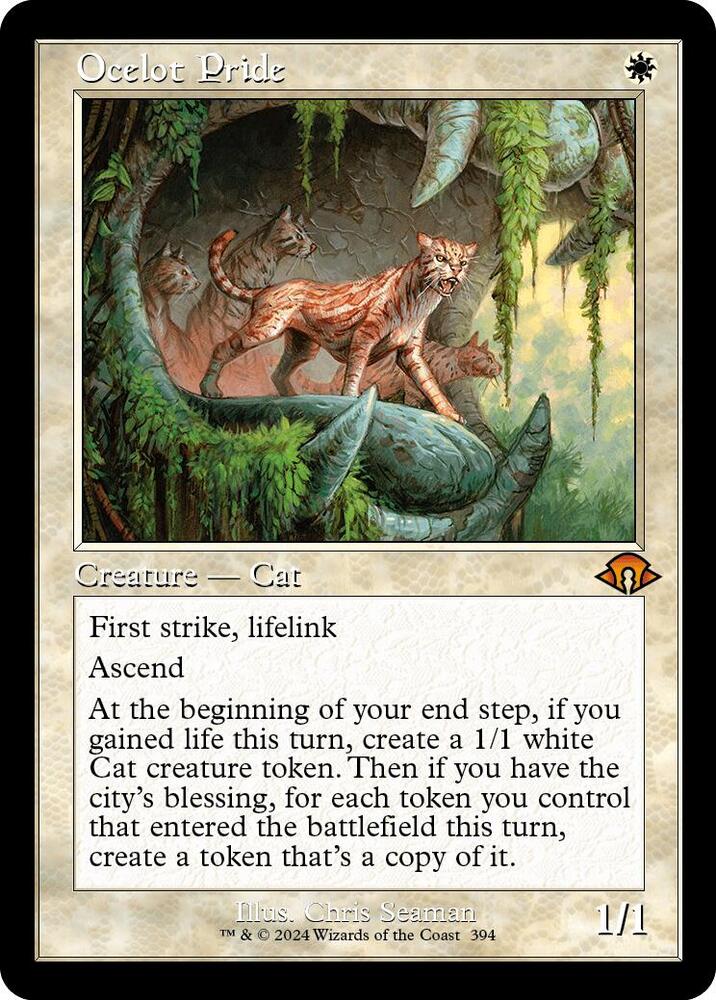 Ocelot Pride (Retro Frame) [Modern Horizons 3] 394