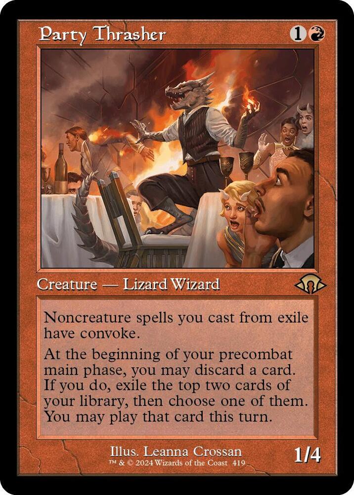 Party Thrasher (Retro Frame) [Modern Horizons 3] 419