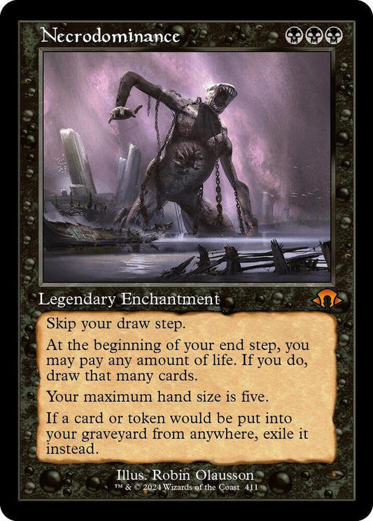 Necrodominance (Retro Frame) [Modern Horizons 3] 411