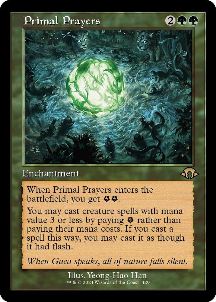 Primal Prayers (Retro Frame) [Modern Horizons 3] 429