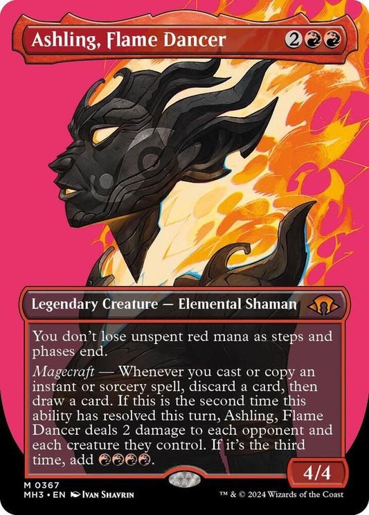 Ashling, Flame Dancer (Borderless) [Modern Horizons 3] 367