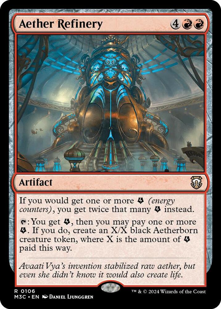 Aether Refinery [Commander: Modern Horizons 3] 106