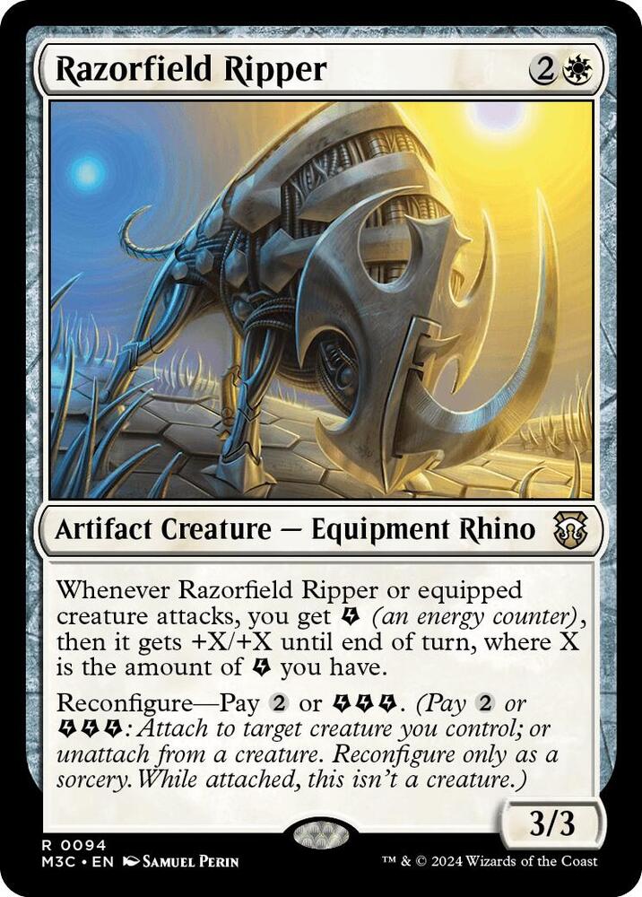 Razorfield Ripper [Commander: Modern Horizons 3] 94