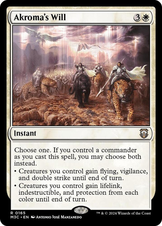 Akroma's Will [Commander: Modern Horizons 3] 165