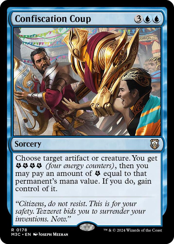 Confiscation Coup [Commander: Modern Horizons 3] 178