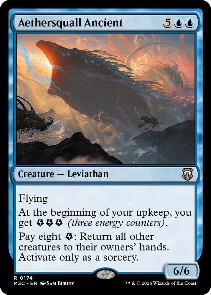 Aethersquall Ancient [Commander: Modern Horizons 3] 174