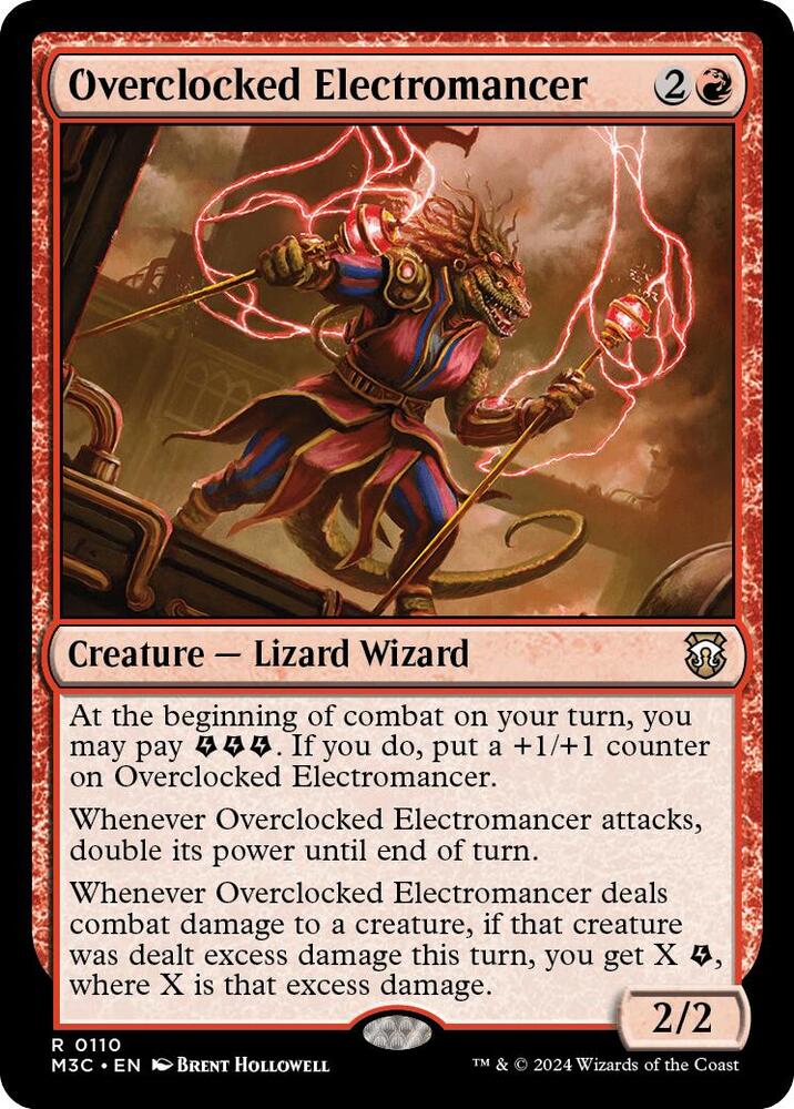 Overclocked Electromancer [Commander: Modern Horizons 3] 110