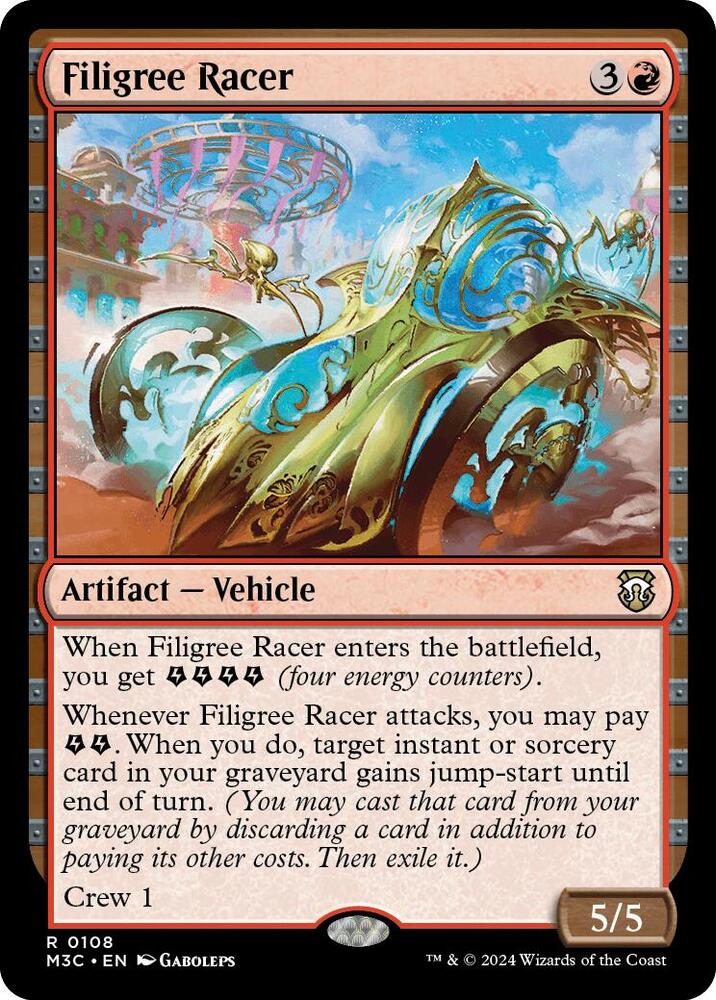 Filigree Racer [Commander: Modern Horizons 3] 108