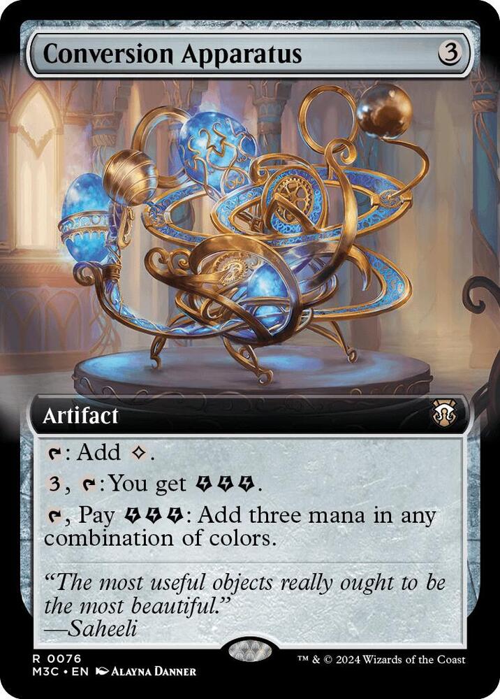 Conversion Apparatus (Extended Art) [Commander: Modern Horizons 3] 76