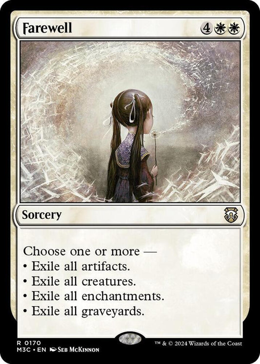 Farewell (Ripple Foil) [Commander: Modern Horizons 3] 170