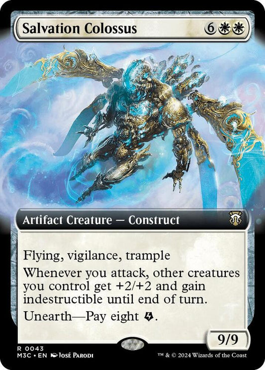 Salvation Colossus (Extended Art) (Ripple Foil) [Commander: Modern Horizons 3] 43