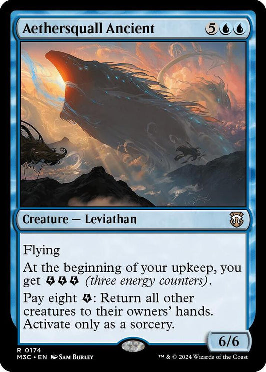 Aethersquall Ancient (Ripple Foil) [Commander: Modern Horizons 3] 174