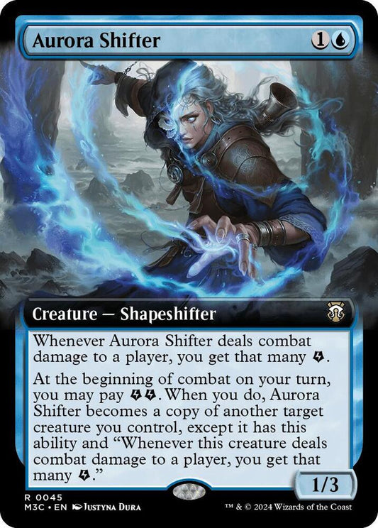 Aurora Shifter (Extended Art) (Ripple Foil) [Commander: Modern Horizons 3] 45