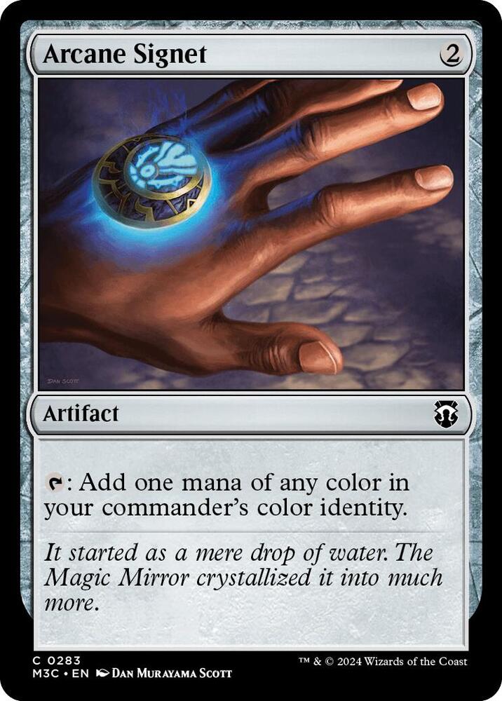 Arcane Signet (Ripple Foil) [Commander: Modern Horizons 3] 283