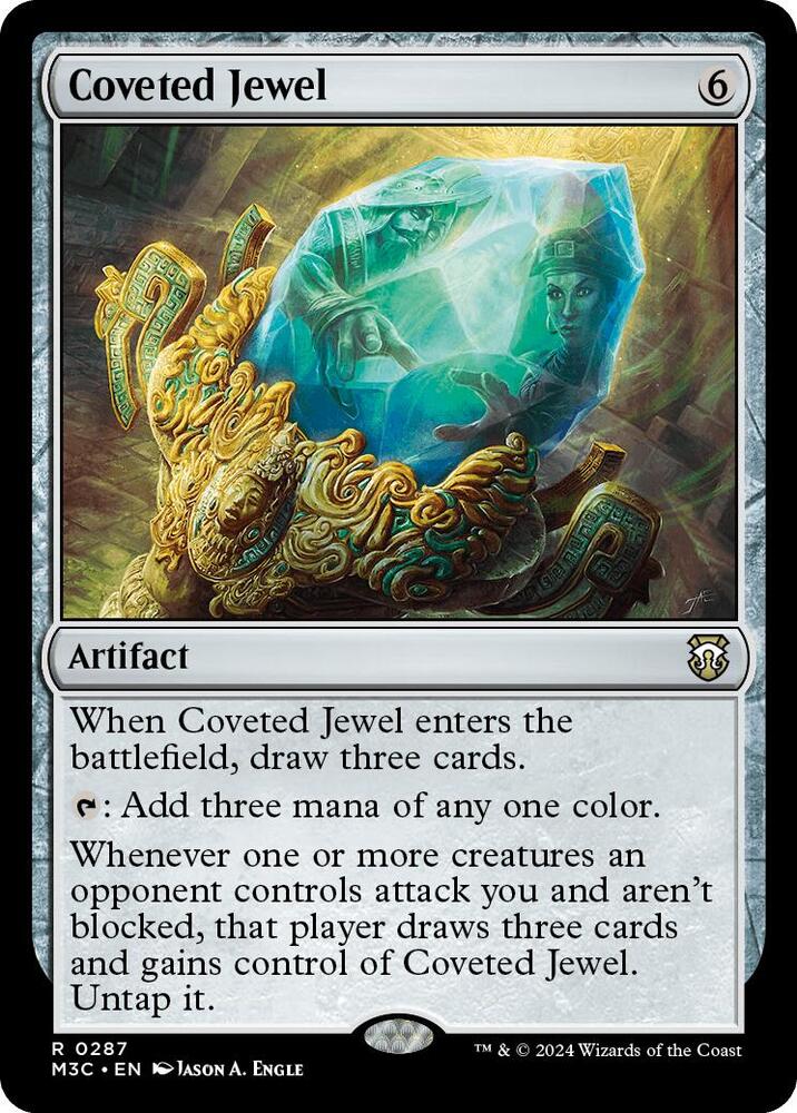 Coveted Jewel (Ripple Foil) [Commander: Modern Horizons 3] 287