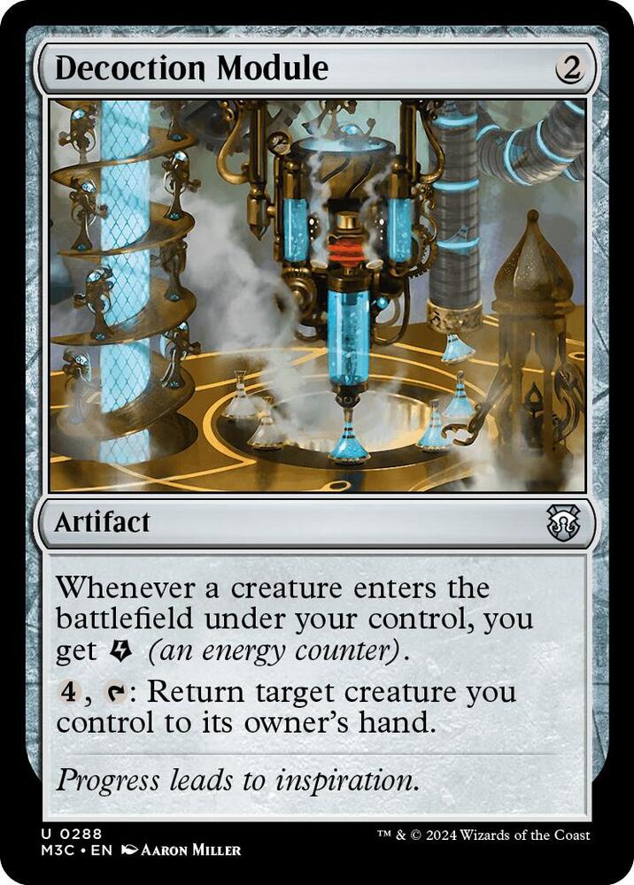 Decoction Module (Ripple Foil) [Commander: Modern Horizons 3] 288