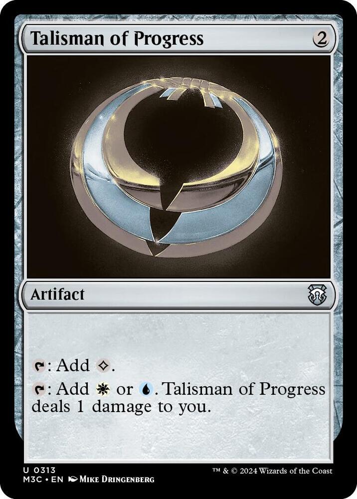 Talisman of Progress (Ripple Foil) [Commander: Modern Horizons 3] 313